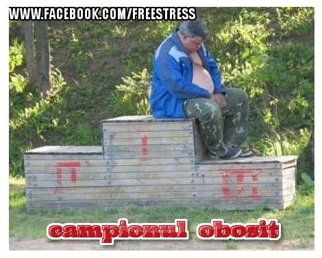 campionul obosit poze haioase