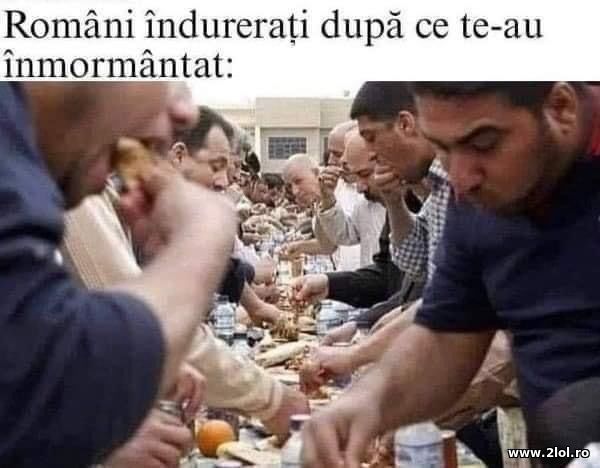 Romanii indurerati dupa ce te-au inmormantat poze haioase