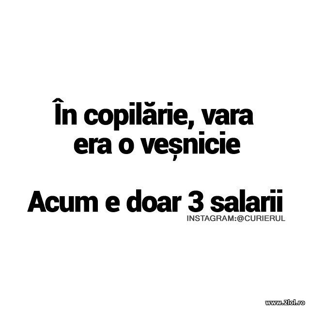 In copilarie, vara poze haioase