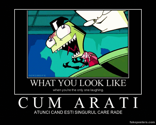 Cum arati atunci cand esti singurul care rade poze haioase