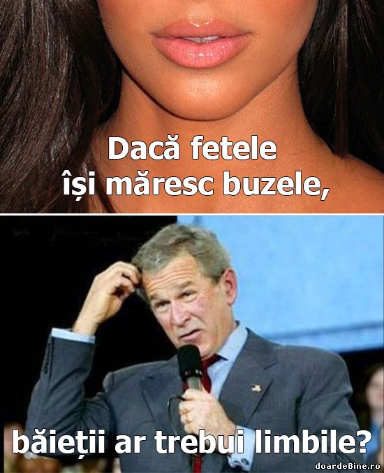 Limbi contra buze 2 poze haioase