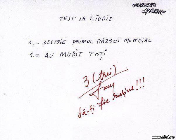 Descrie Primul Război Mondial poze haioase