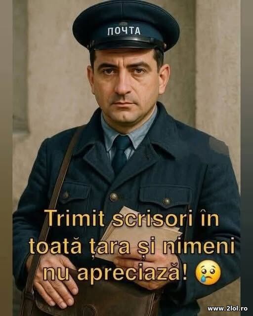 Trimit scrisori in toata tara poze haioase