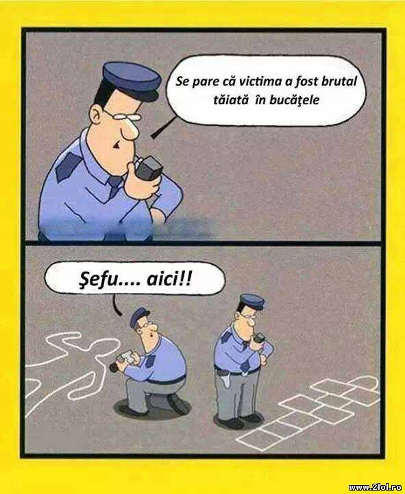 "Șefu" probabil lucrează la Poliția Română poze haioase
