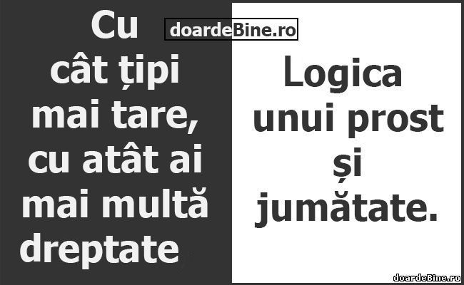 Logica unui prost și jumătate poze haioase