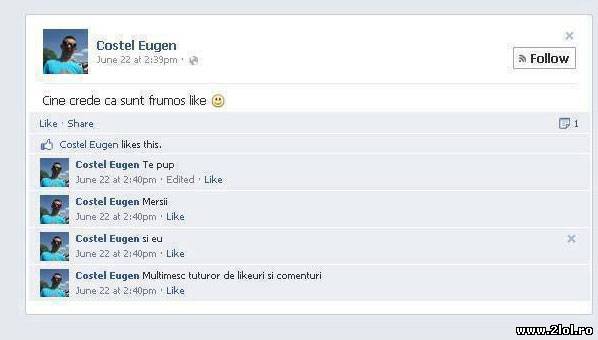 Are o părere foarte bună despre sine poze haioase