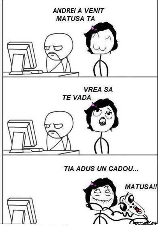 Când vine mătușa în vizită poze haioase