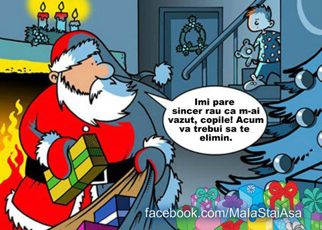 După ce îl vezi pe Moș Crăciun poze haioase