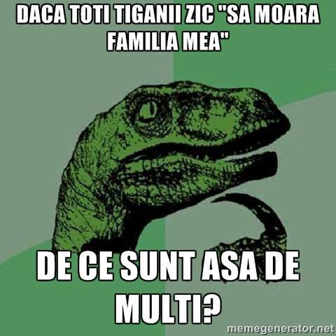 Dacă toți țiganii zic "să moară familia mea" poze haioase