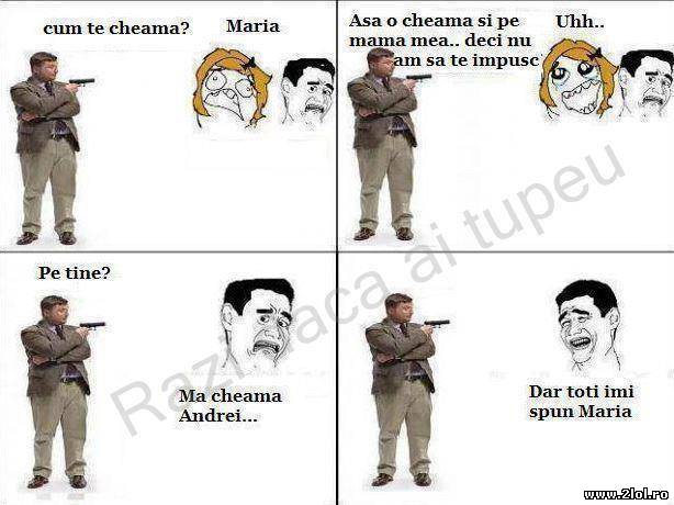 Pe tine cum te cheama? poze haioase