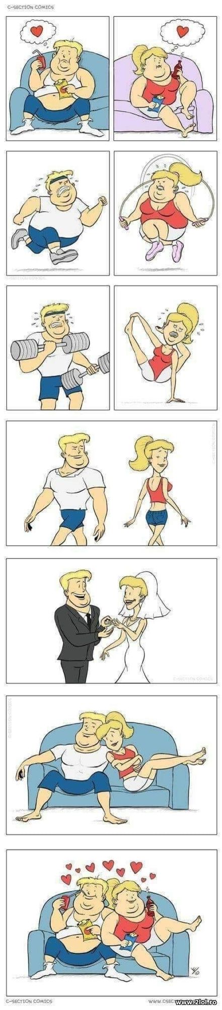 S-au antrenat si s-au cunoscut poze haioase