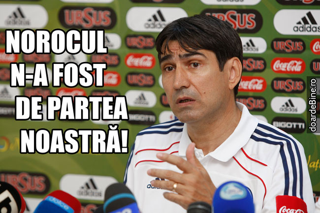 Piţurcă, după România - Ungaria 1 - 1 poze haioase