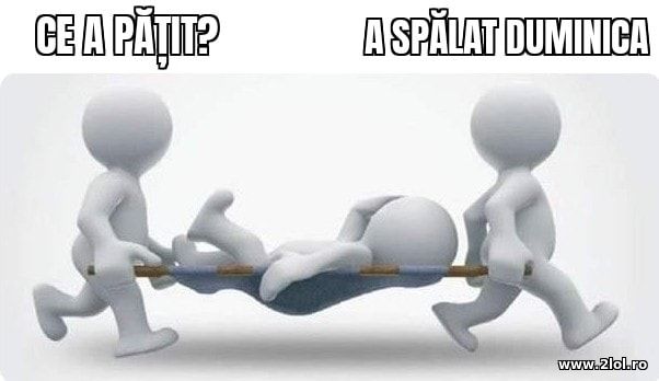 A spalat Duminica poze haioase