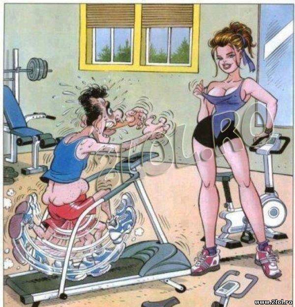 Oare pentru asta merg unii bărbați la sală? poze haioase