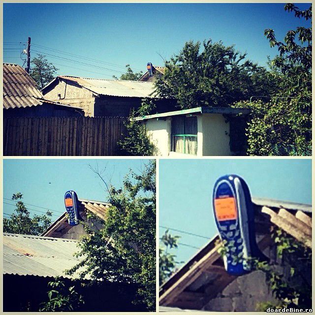 Paratrăsnet sau scut anti rachetă, sau ambele? poze haioase