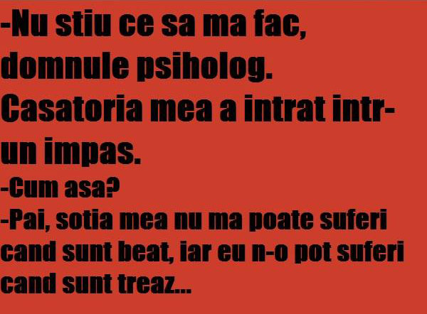 Probabil nici psihologul nu-l va putea ajuta poze haioase