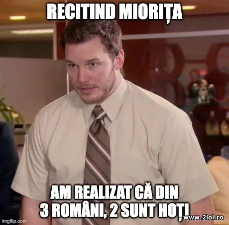 Recitind miorita poze haioase