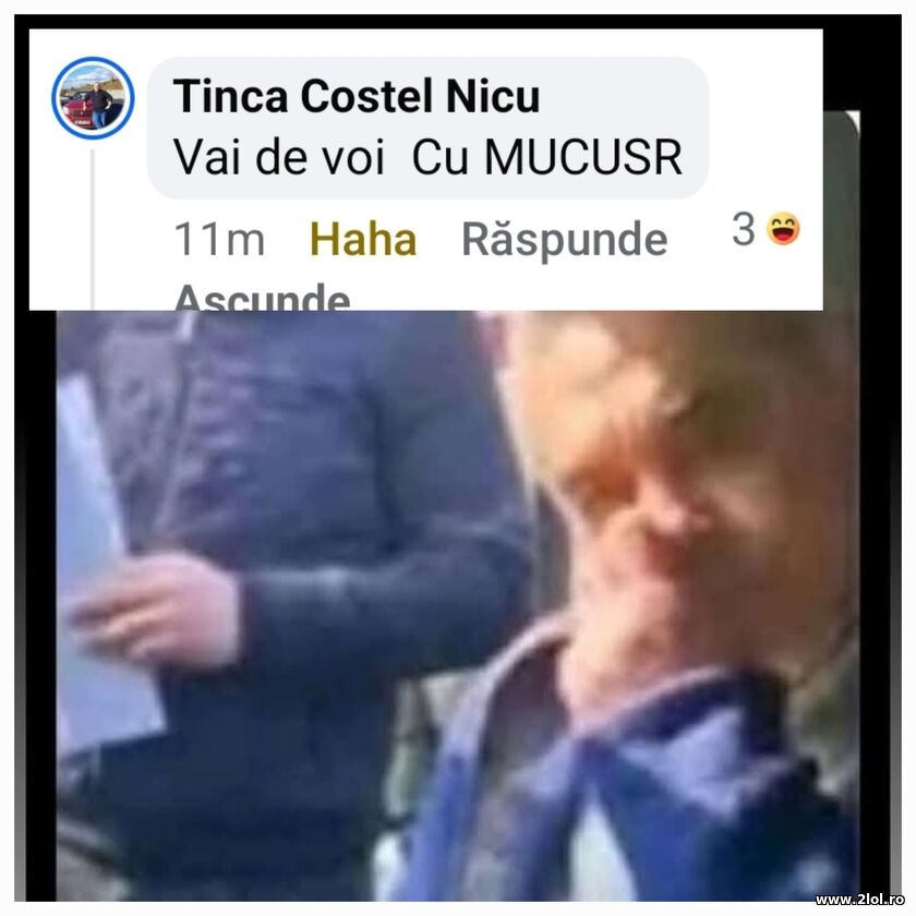 Vai de voi cu mucusor | poze haioase