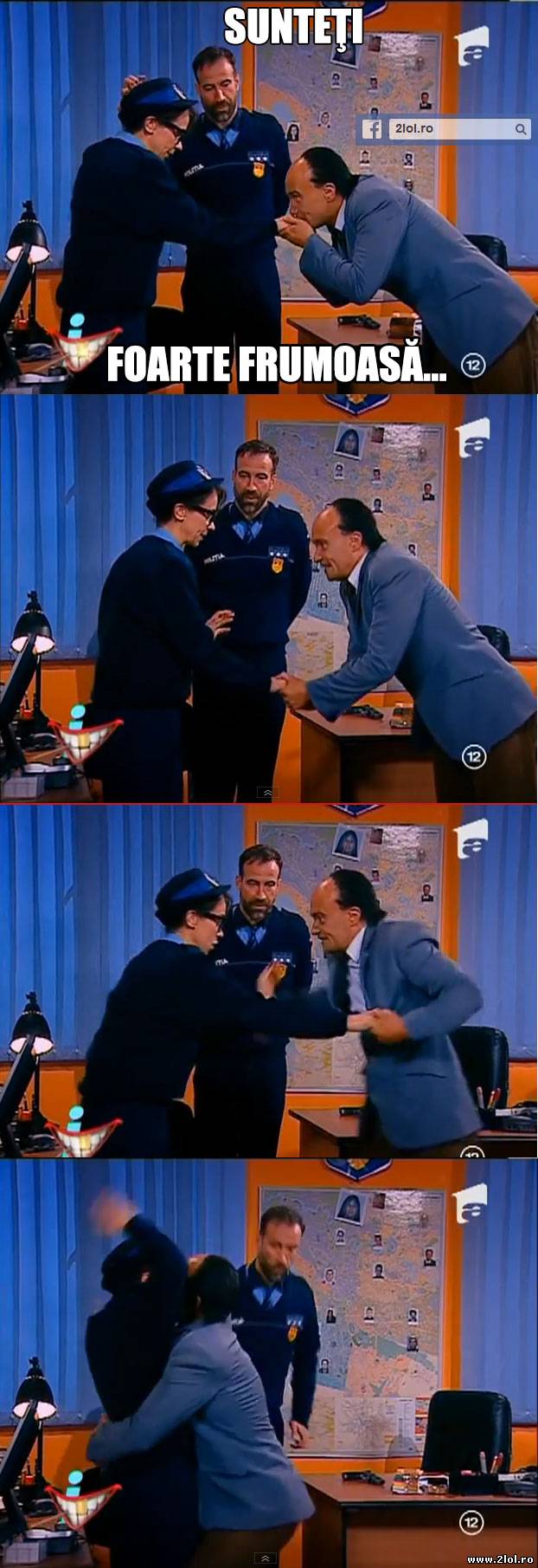 Când Gigel Frone spune: "Sunteţi foarte frumoasă" | poze haioase