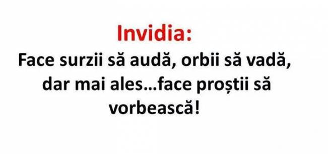 Manifestările invidiei | poze haioase