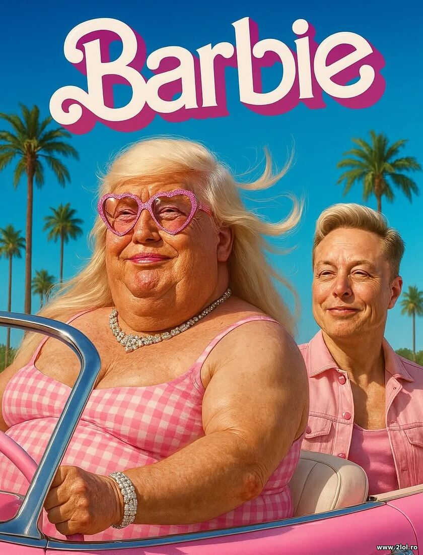 Barbie - Trump si Elon Musk | poze haioase