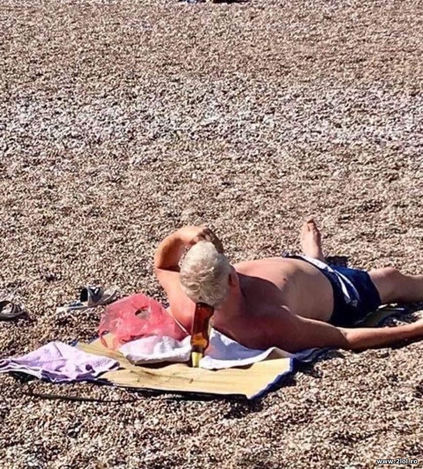 Cand n-ai perna dar ai bere | poze haioase