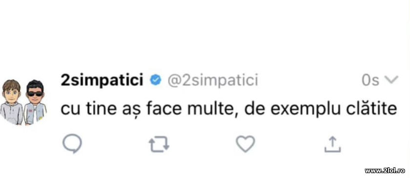 Cu tine as face multe, de exemplu clatite | poze haioase