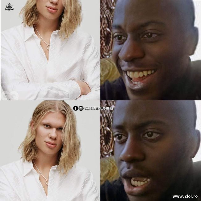 Erling Haaland photoshoot | poze haioase