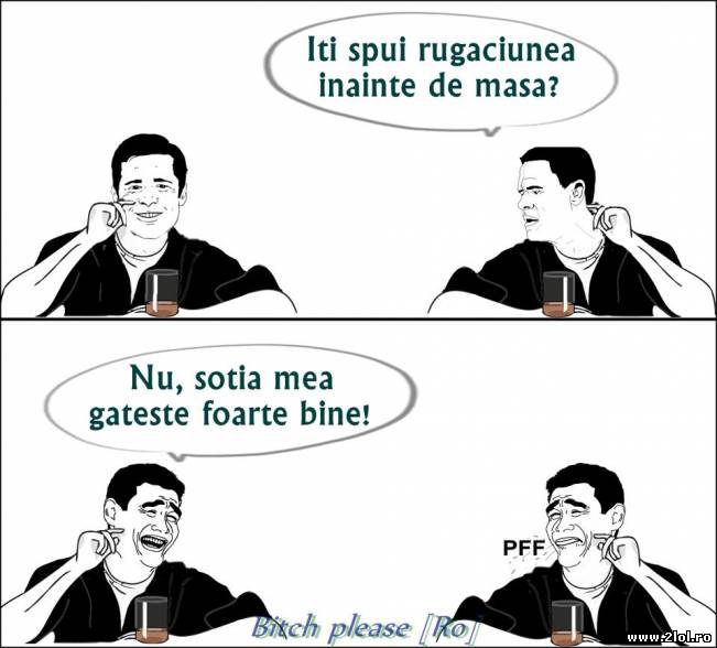 Rugăciunea înainte de masă | poze haioase