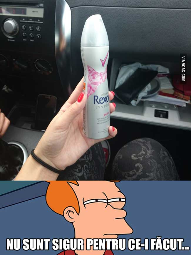 Deodorantele pentru femei au o formă suspectă | poze haioase