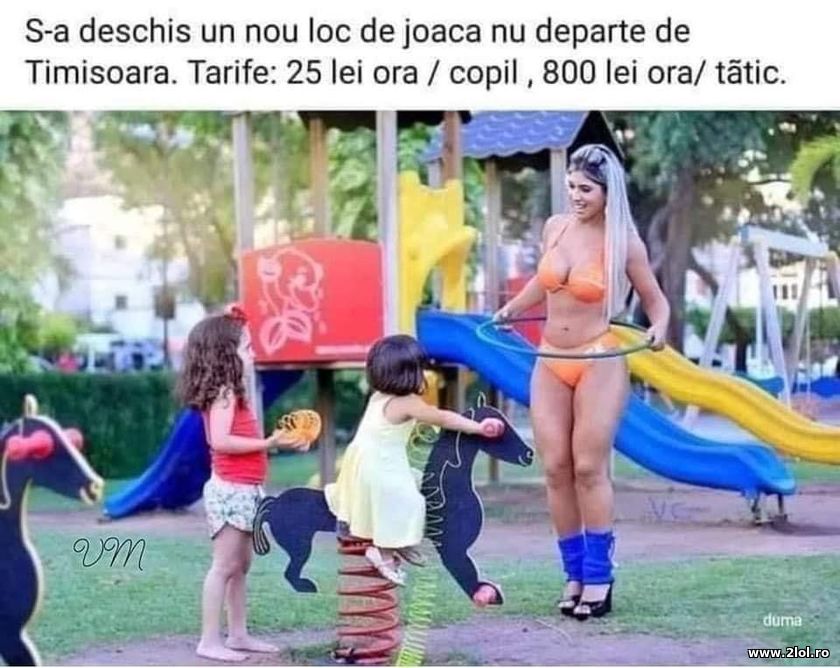 S-a deschis un nou loc de joaca | poze haioase