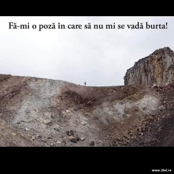 Fa-mi o poza in care sa nu mi se vada burta | poze haioase