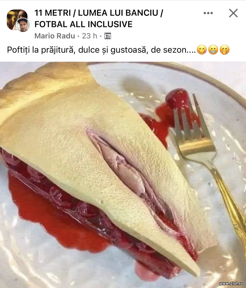 Poftiti la prajitura, dulce si gustoasa, de sezon | poze haioase