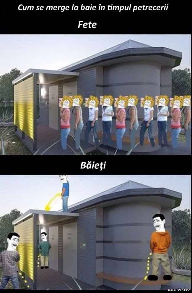 La baie în timpul petrecerii | poze haioase