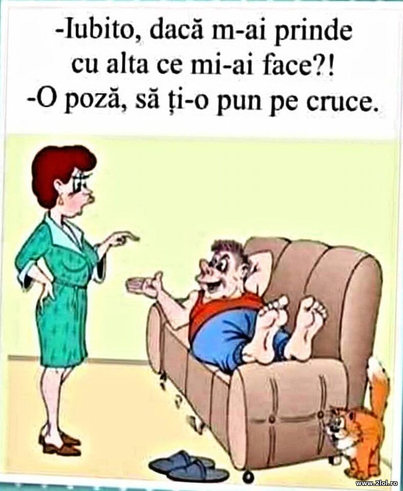Daca m-ai prinde cu alta? | poze haioase