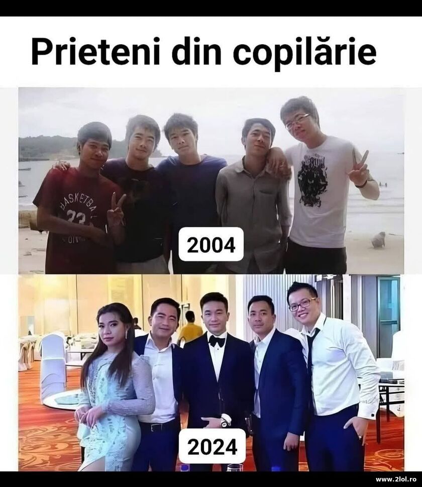 Prieteni din copilarie | poze haioase