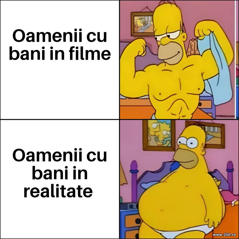 Oamenii cu bani in filme | poze haioase