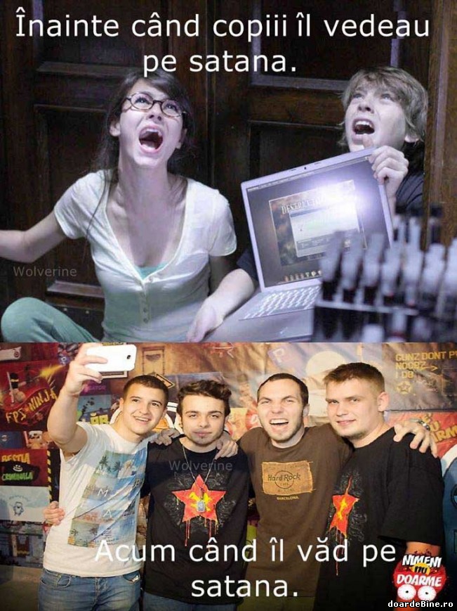 Copiii din ziua de azi nu se mai tem de Satana | poze haioase