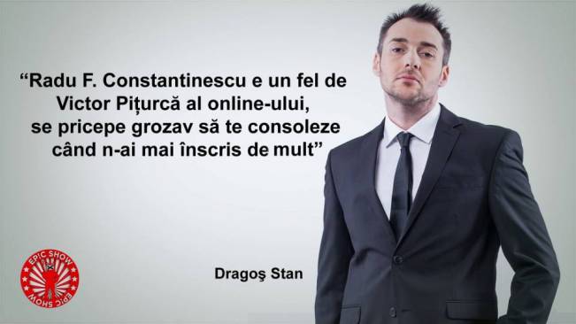 Radu F. Constantinescu e un fel de Victor Pițurcă | poze haioase