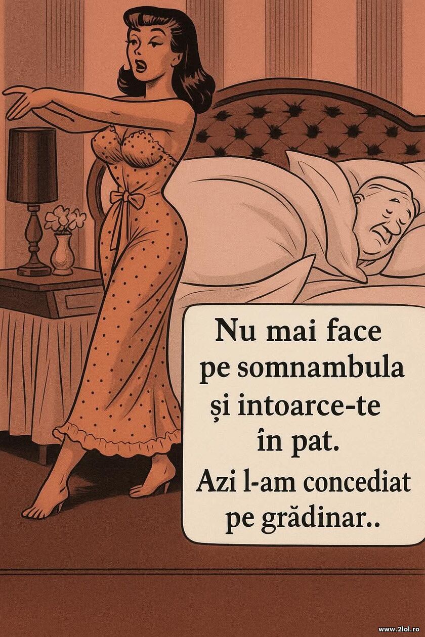Nu mai face pe somnambula | poze haioase