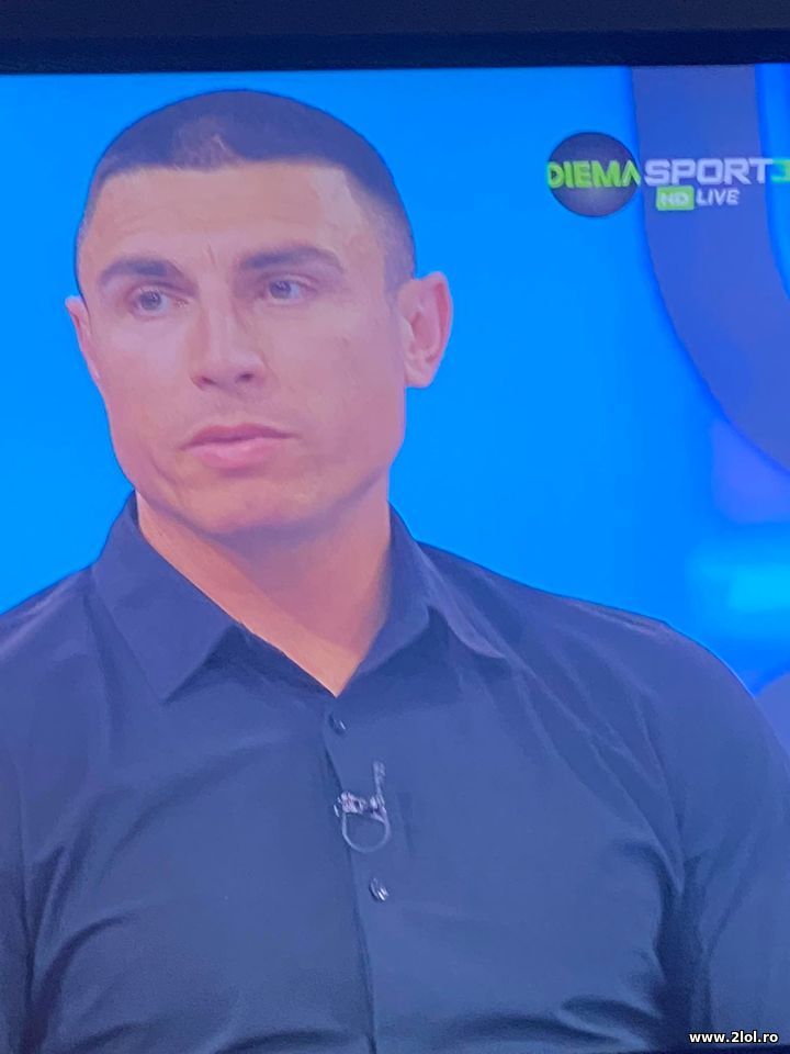 Ronaldo after 2 weeks in Bulgaria | poze haioase