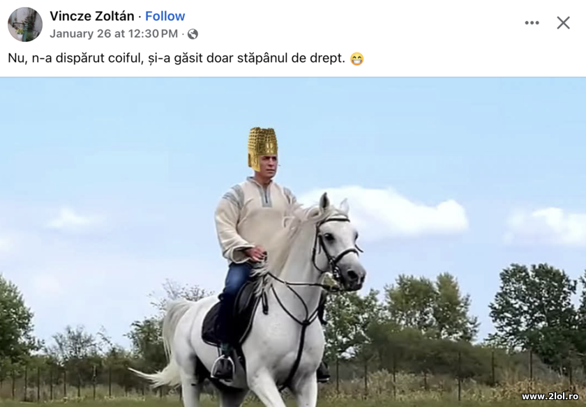 N-a disparut coiful | poze haioase