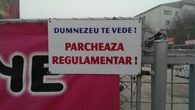 Parchează regulamentar | poze haioase