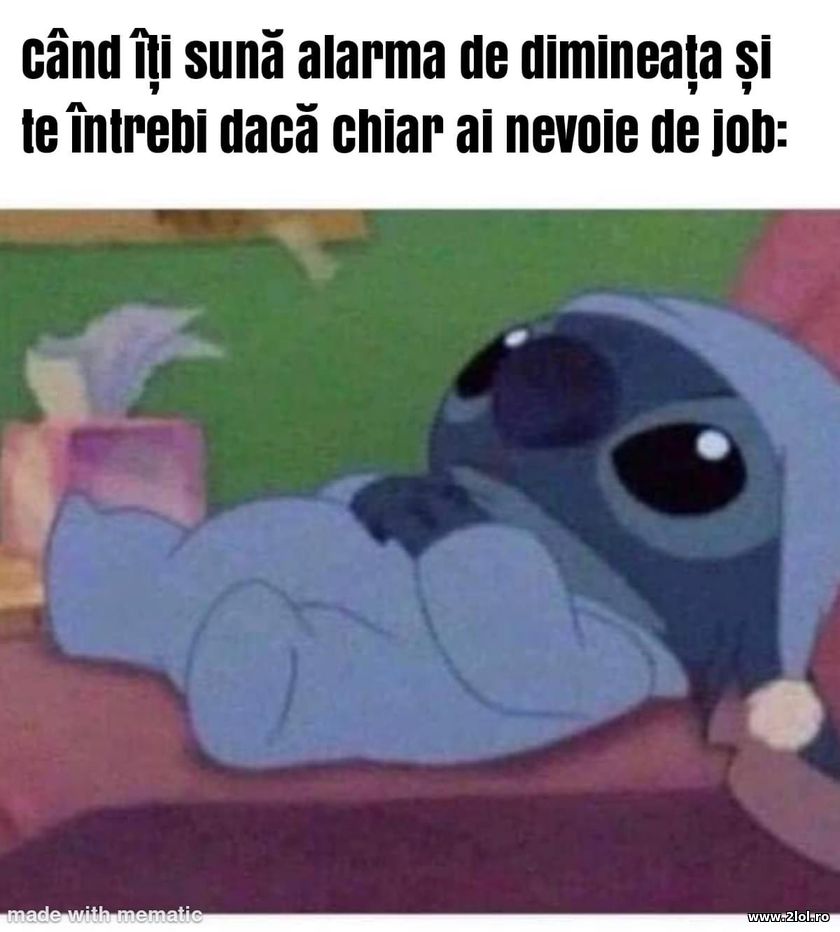 Cand iti suna alarma de dimineata | poze haioase