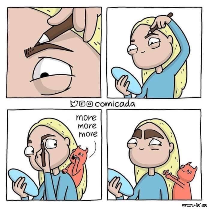 Sprancenele | poze haioase