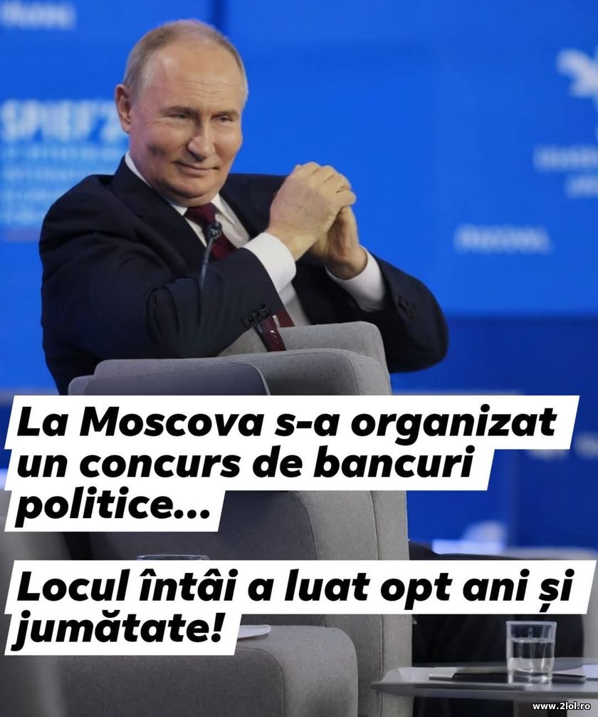 La Moscova s-a organizat concurs de bancuri | poze haioase