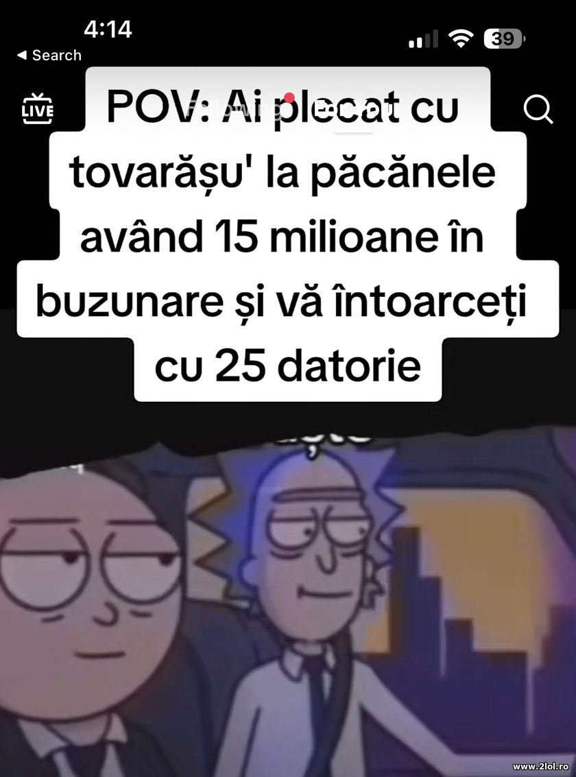 Ati plecat cu tovarasu la pacanele avand 15 mil | poze haioase