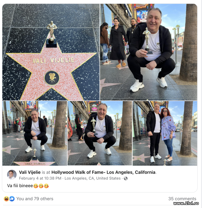 Vali Vijelie la Hollywood | poze haioase