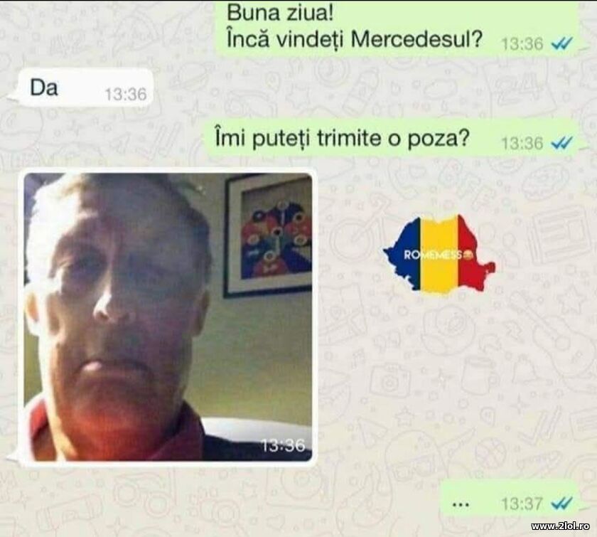 Inca vindeti Mercedesul? | poze haioase