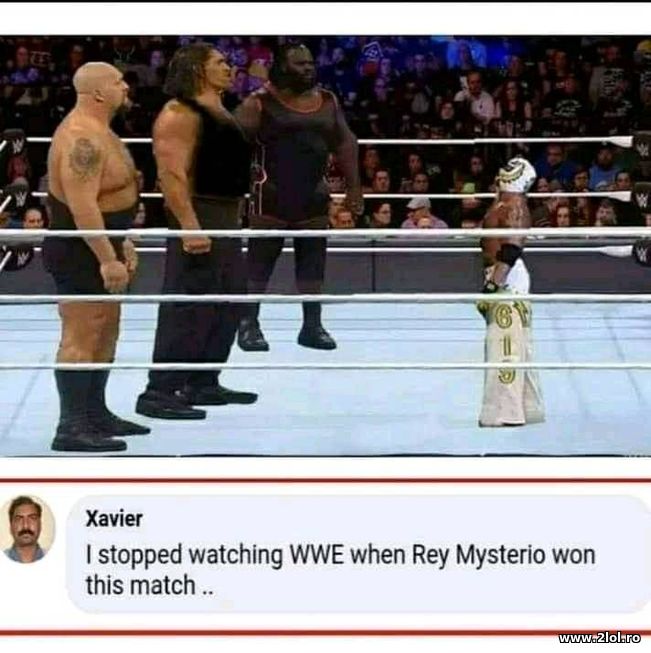 When I stopped watching wresling(WWE) | poze haioase